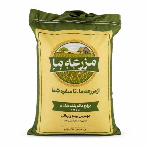 1718 برنج هندی سفید - Image 1